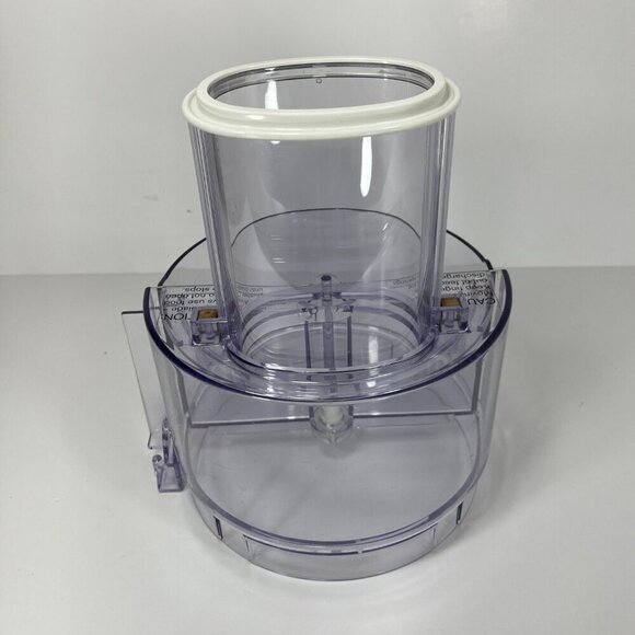 Braun Multipractic Food Processor Wide Feed Bowl Lid Chute - No Plunger # 4262 - Picture 3 of 7